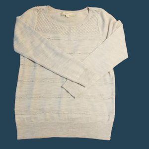 LOFT light grey sweater size MP